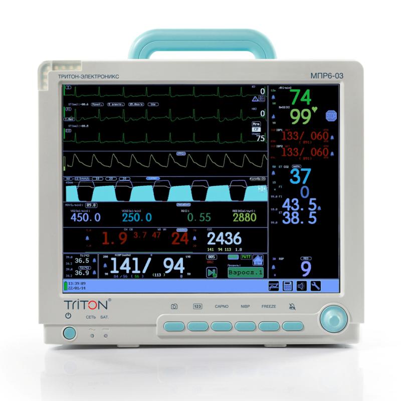 Монитор пациента прикроватный тритон
